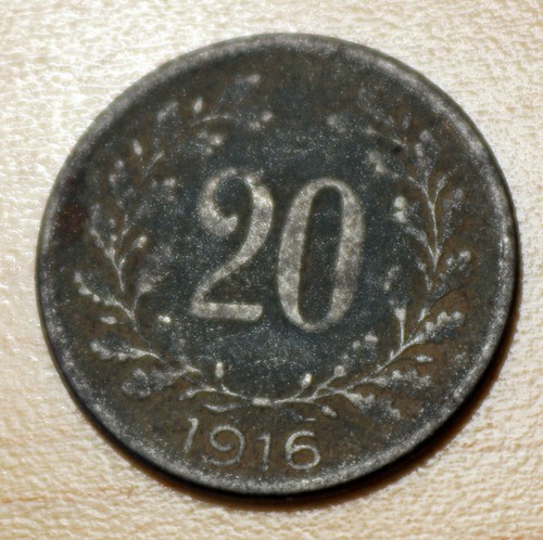 1916 austria heller iron - 20,