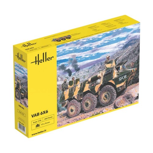 Heller model kit vab - vab, 6x6